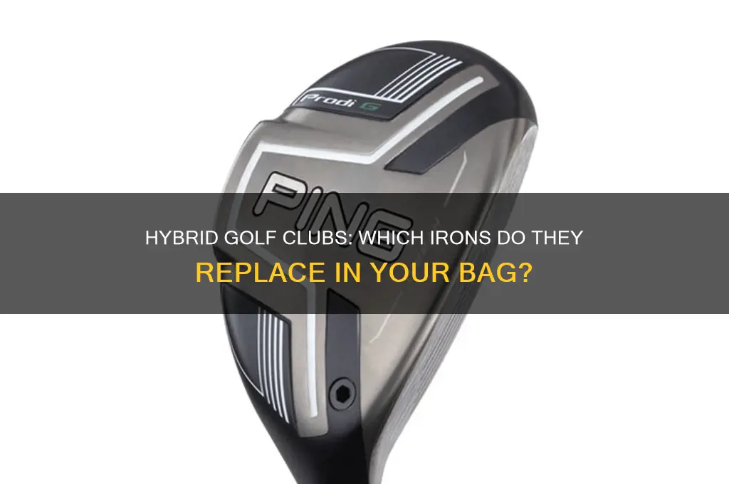 what irons do hybrid golf clubs replace