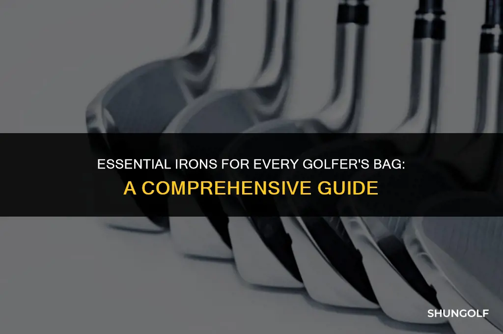 what irons should i have in my golf bag