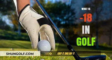 Understanding the Meaning of -18 in Golf: A Comprehensive Guide