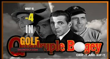 Understanding the Meaning of a Quadruple Bogey in Golf