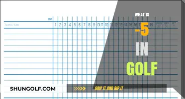 Understanding the Meaning of a -5 Score in Golf: A Comprehensive Guide