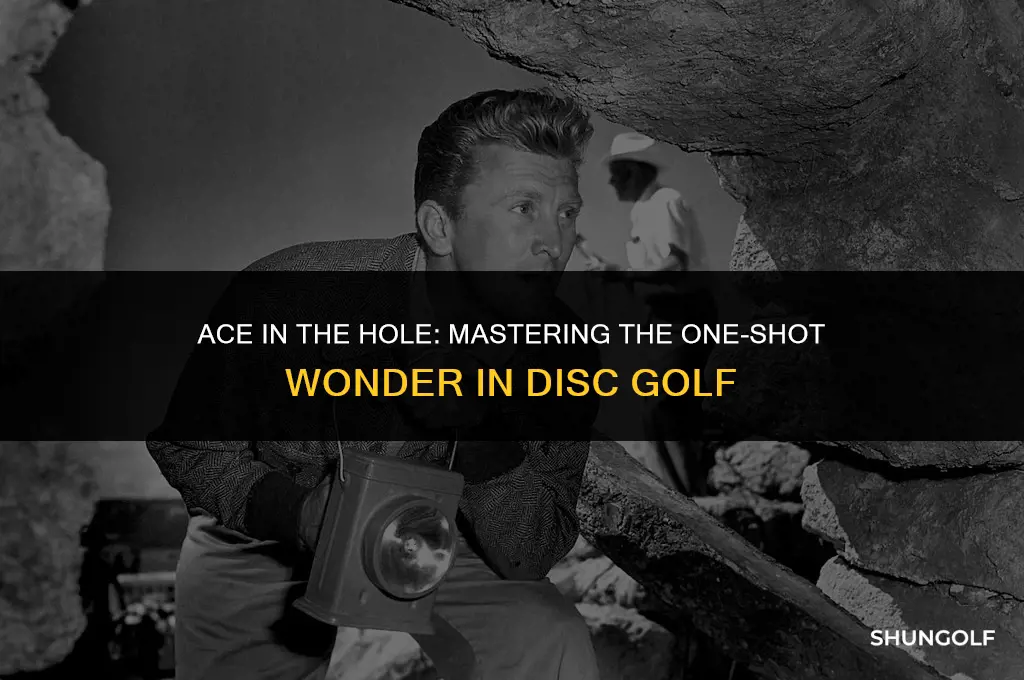 what is 1 shot called in disc golf