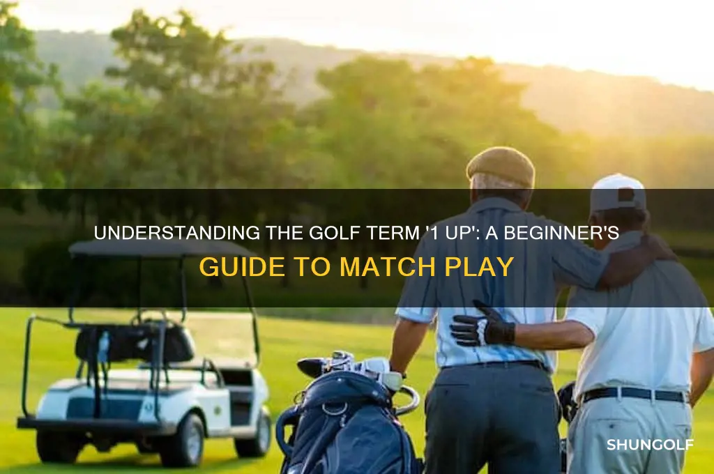 what is 1 up in golf