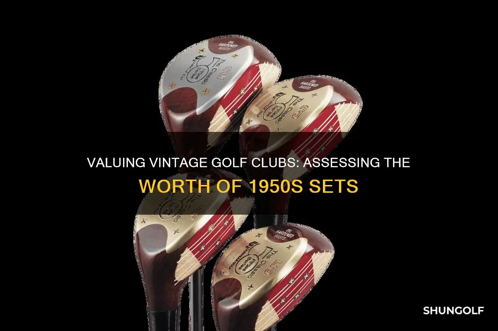 what is 1950 golf clubs worth