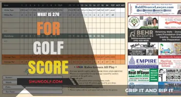 Understanding Golf Scores: What Does 276 Mean for Your Game?