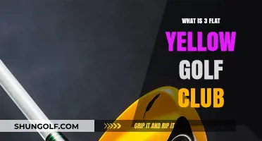 Understanding the 3 Flat Yellow Golf Club: Uses and Benefits