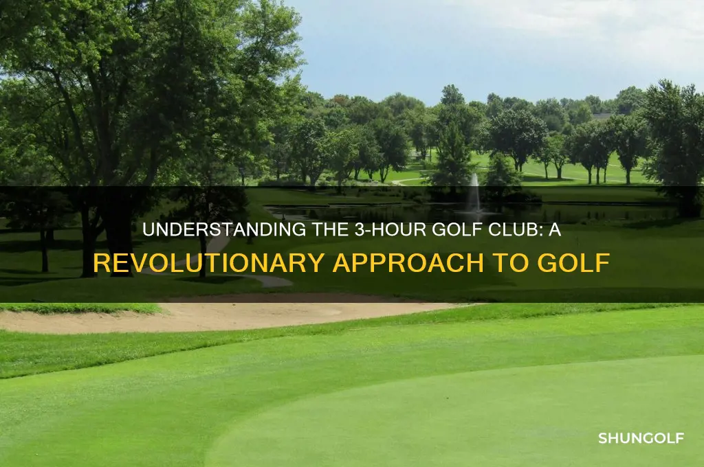 what is 3 hr golf club