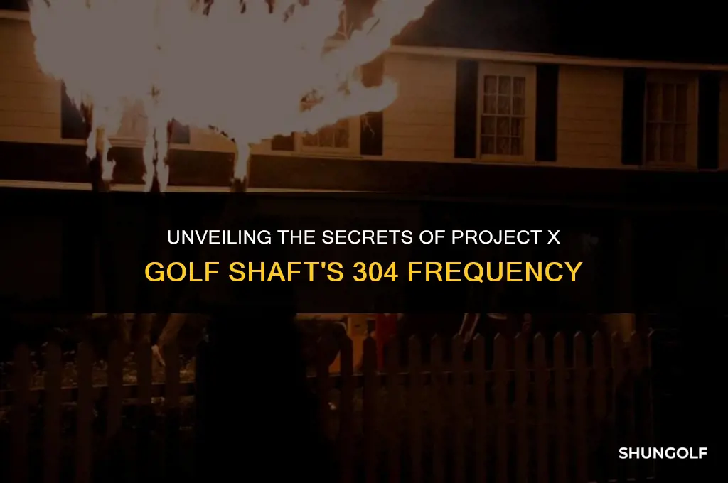what is 304 feequency on project x golf shaft