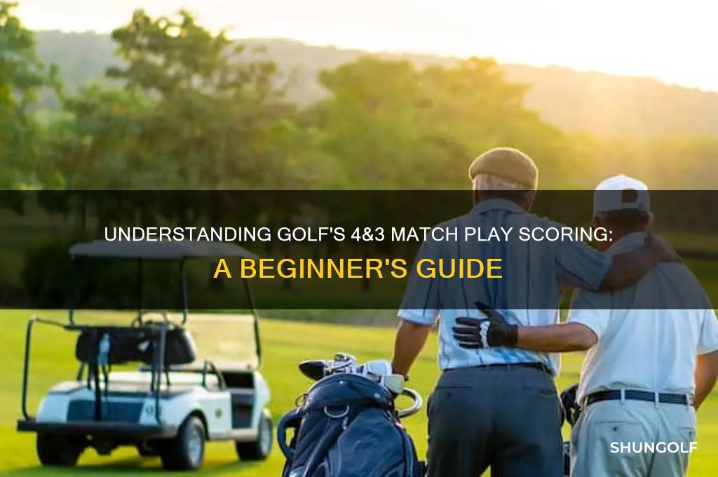 what is 4&3 in golf