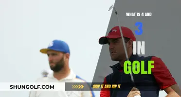 Understanding Golf's 4 and 3 Match Play Scoring System Explained