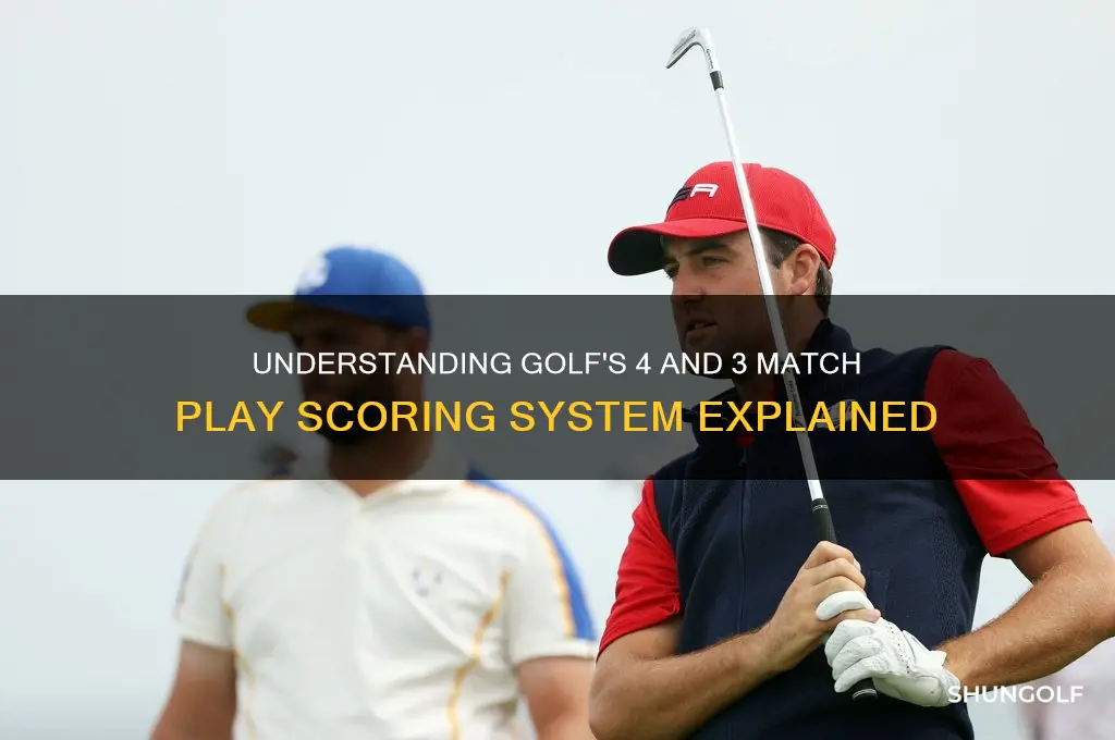what is 4 and 3 in golf