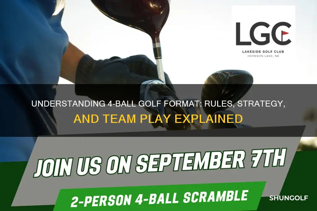 what is 4ball in golf