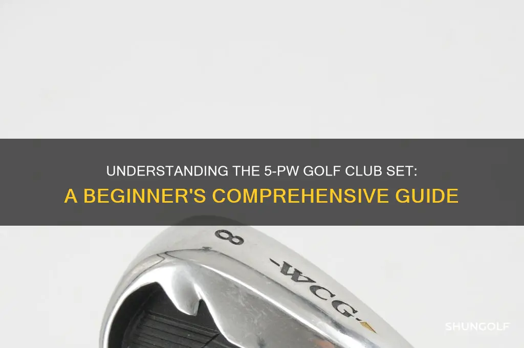 what is 5-pw golf