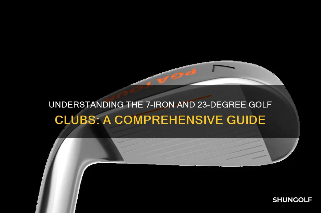 what is 7 23 golf clubs