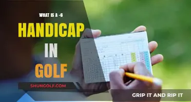 Understanding Golf's -6 Handicap: Definition, Benefits, and Scoring Strategies