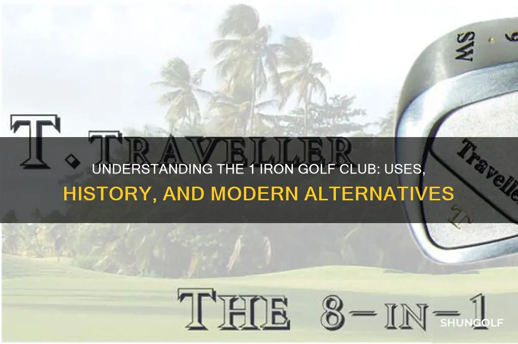 what is a 1 iron golf club