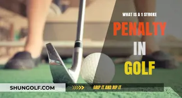 Understanding Golf's 1 Stroke Penalty: Rules, Causes, and Impact