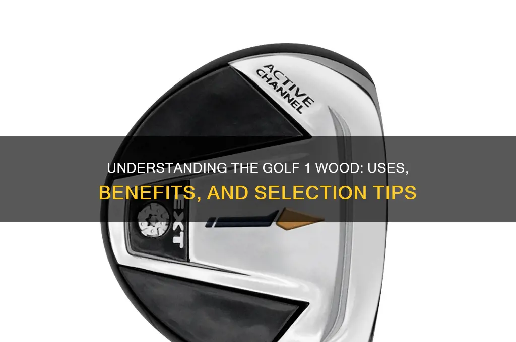 what is a 1 wood in golf