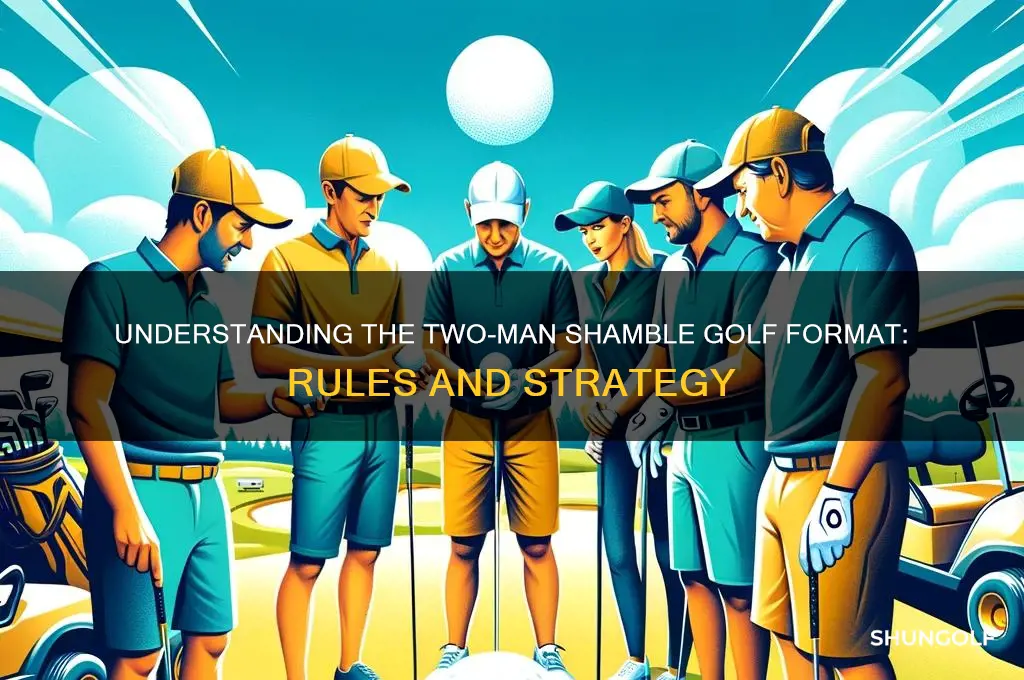 what is a 2 man shamble in golf