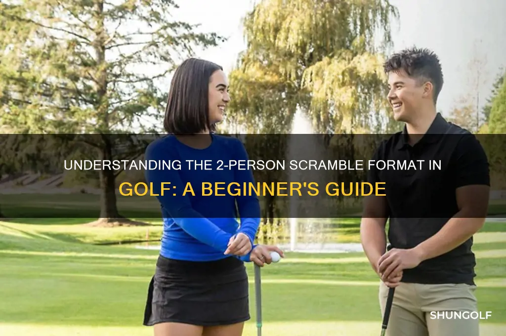 what is a 2 person scramble in golf