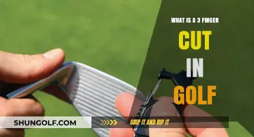 Understanding the 3 Finger Cut Technique in Golf: A Comprehensive Guide