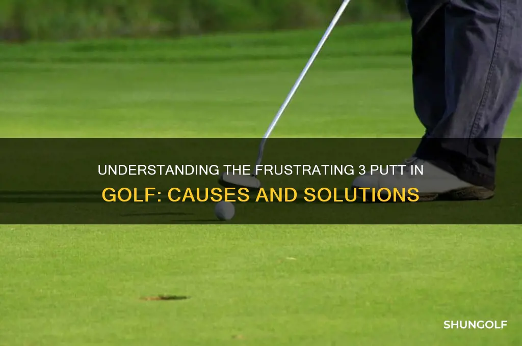 what is a 3 putt in golf
