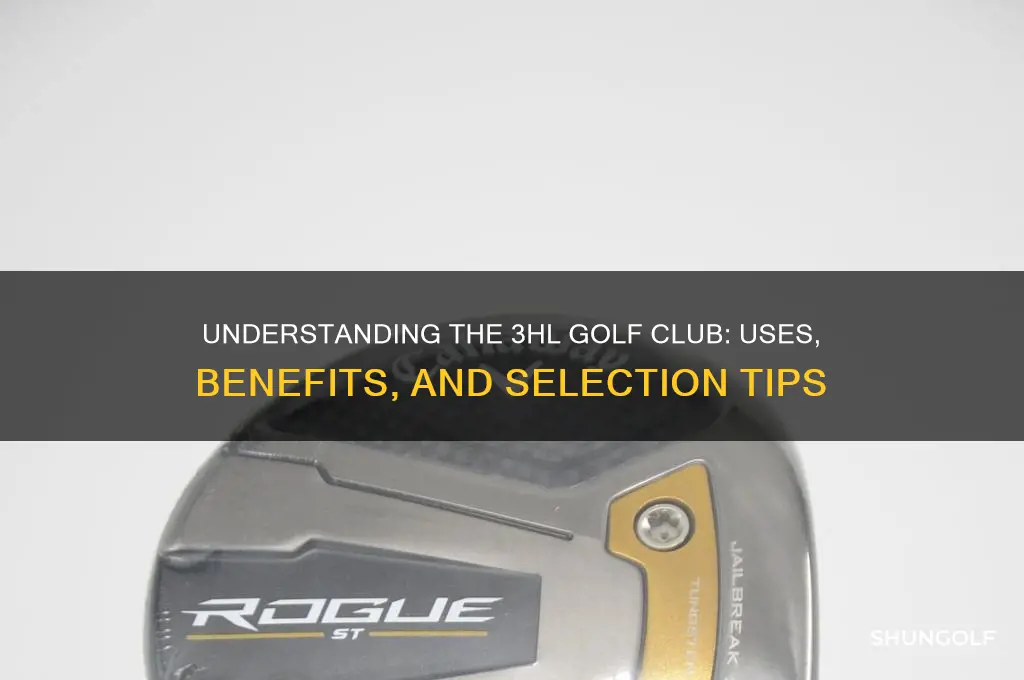 what is a 3hl golf club