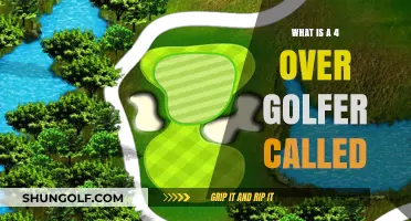 Understanding the Term for a Golfer Shooting 4 Over Par