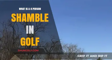 Understanding the 4-Person Shamble Golf Format: Rules and Strategy