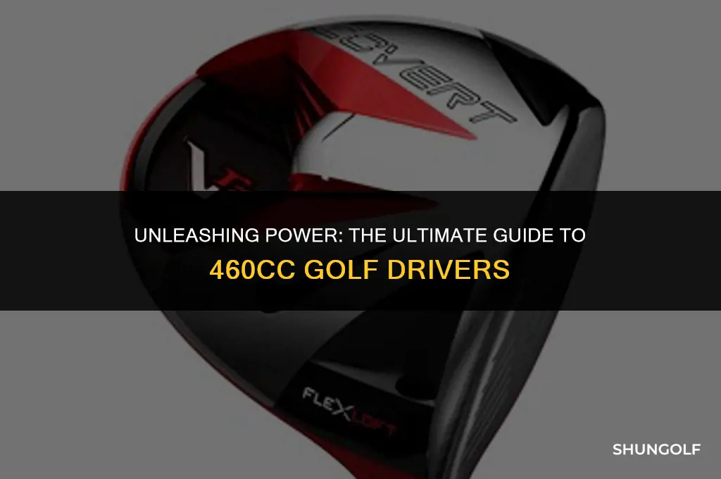 what is a 460cc golf driver