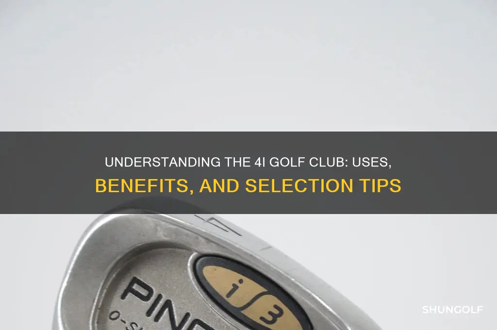 what is a 4i golf club