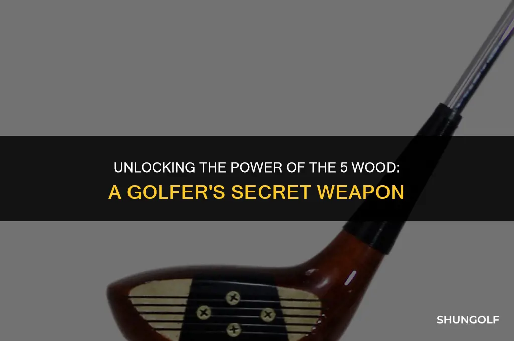 what is a 5 wood used for in golf