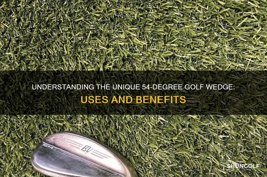what is a 54 golf club