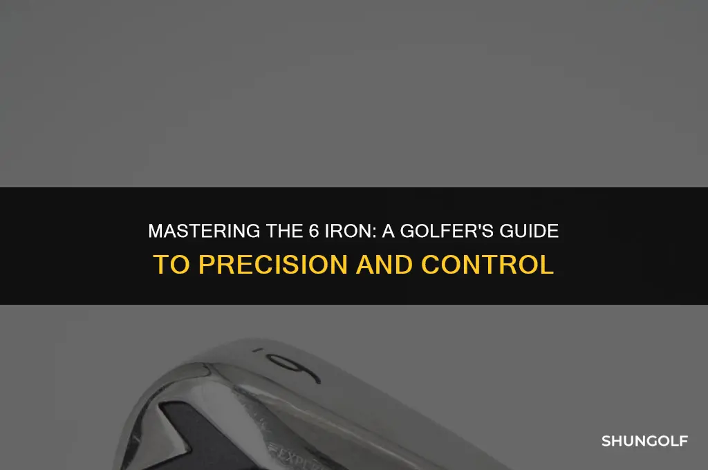 what is a 6 iron used for in golf