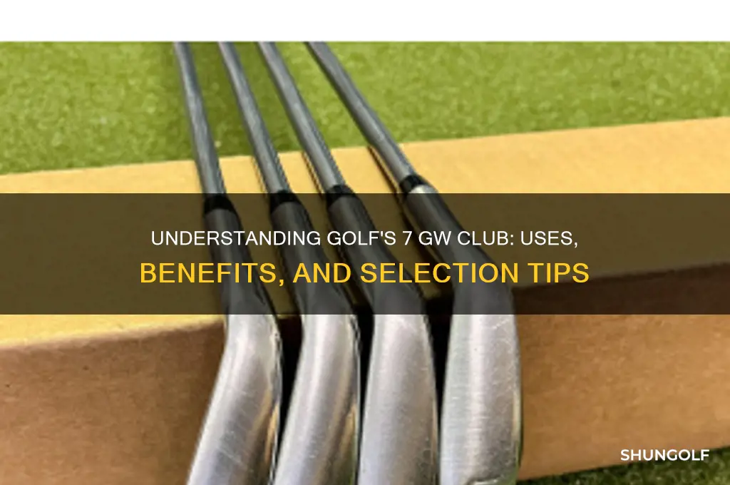 what is a 7 gw in golf