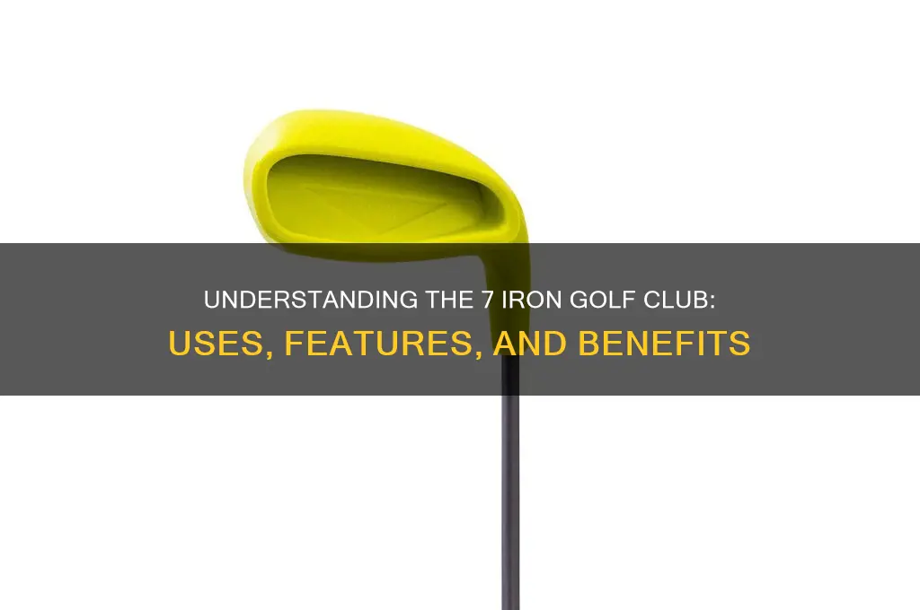 what is a 7 iron golf club