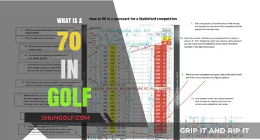 Understanding Golf Scores: What Does a 70 Mean on the Course?