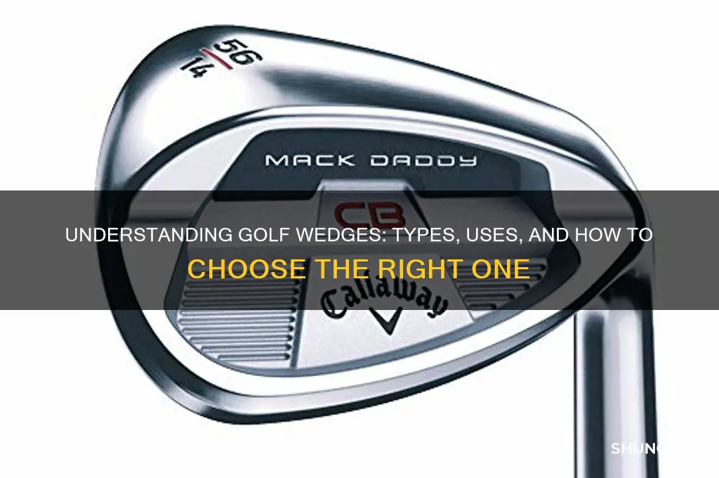 what is a a wedge in golf