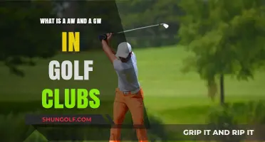 Understanding Golf Club AW and GW: Purpose, Differences, and Usage