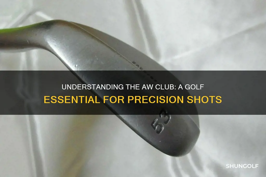 what is a aw club in golf