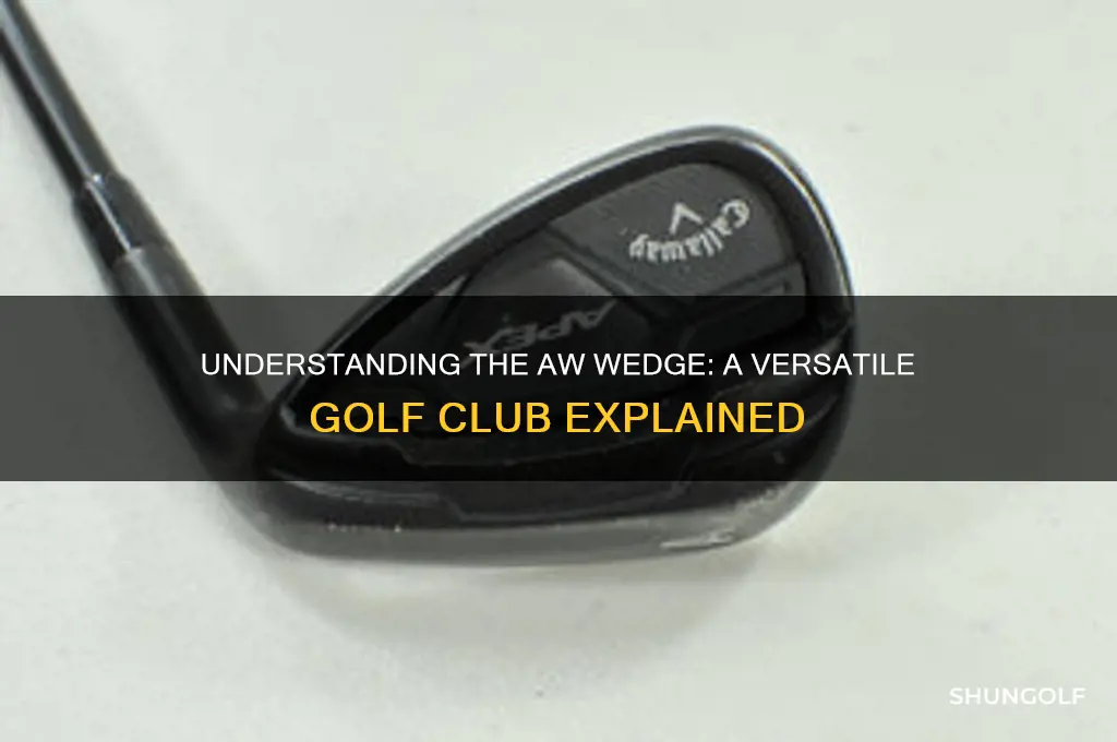 what is a aw wedge golf club