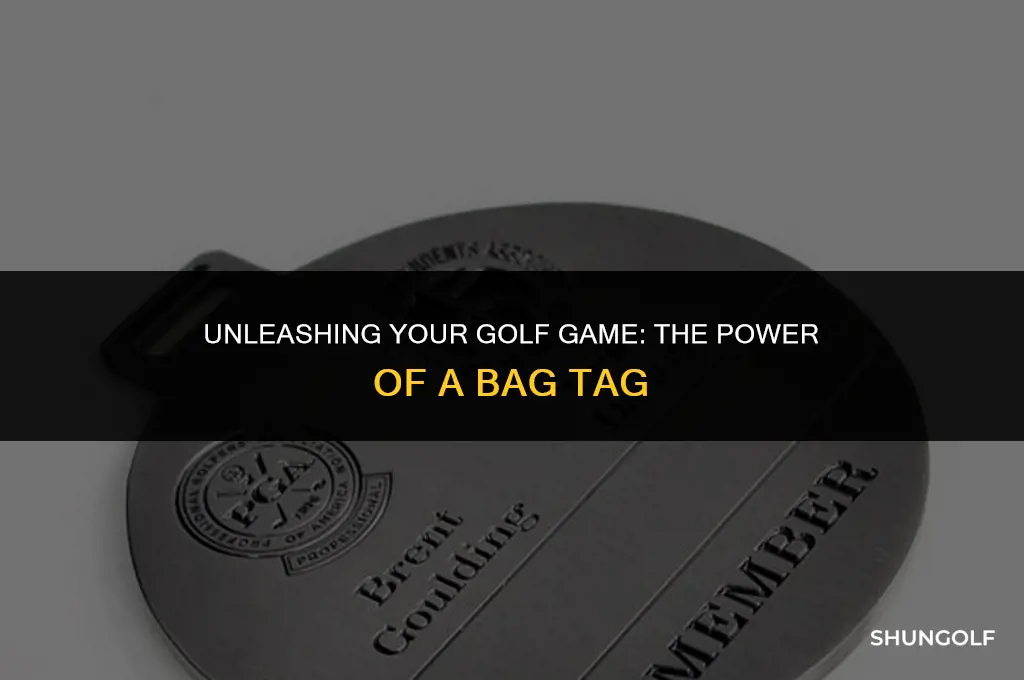 what is a bag tag in golf