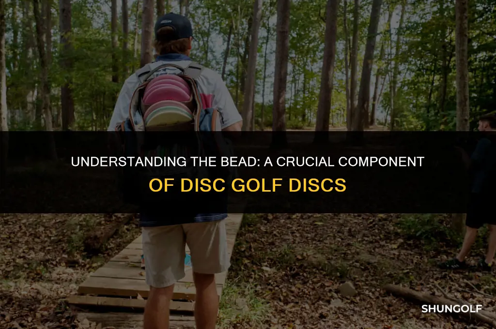 what is a bead on a disc golf disc
