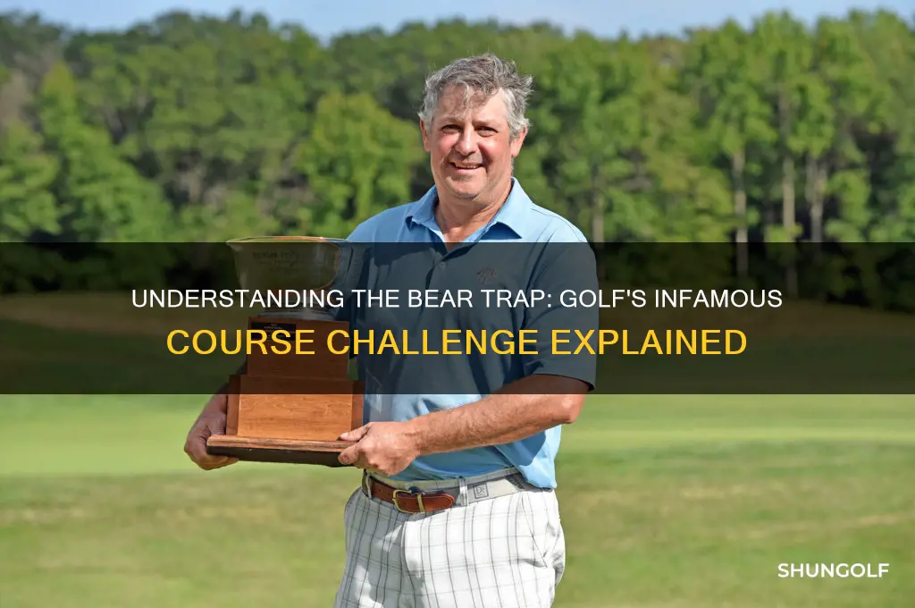 what is a bear trap in golf