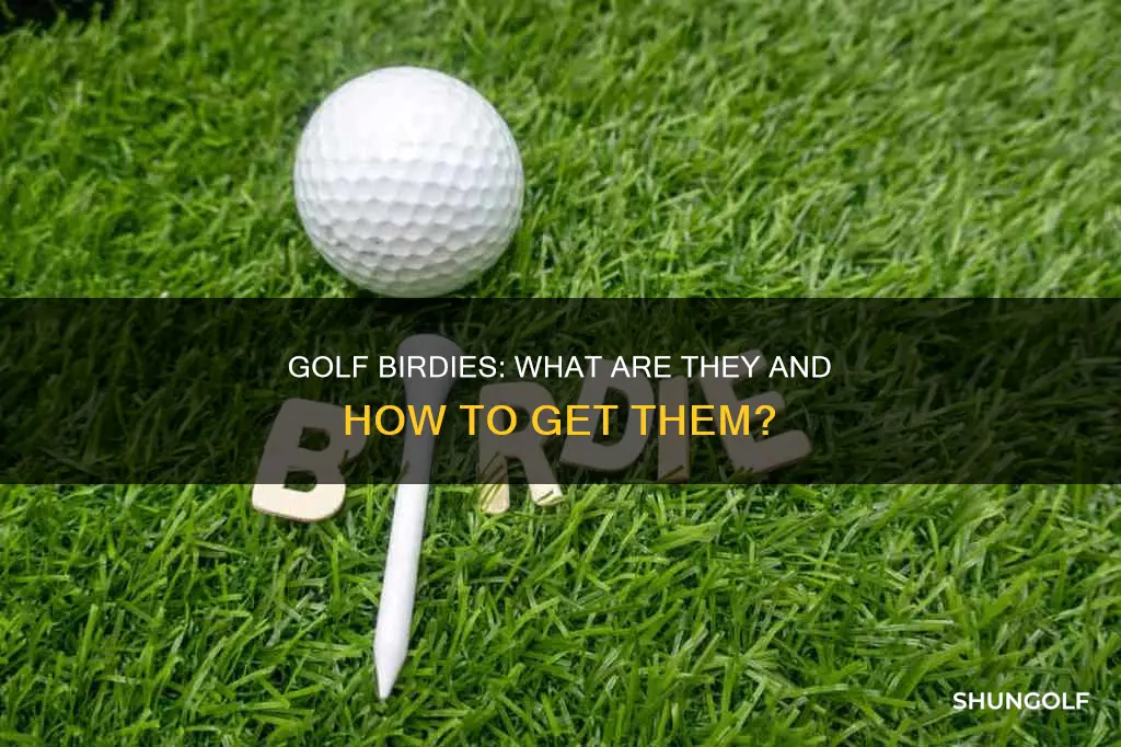 what is a birdy in golf