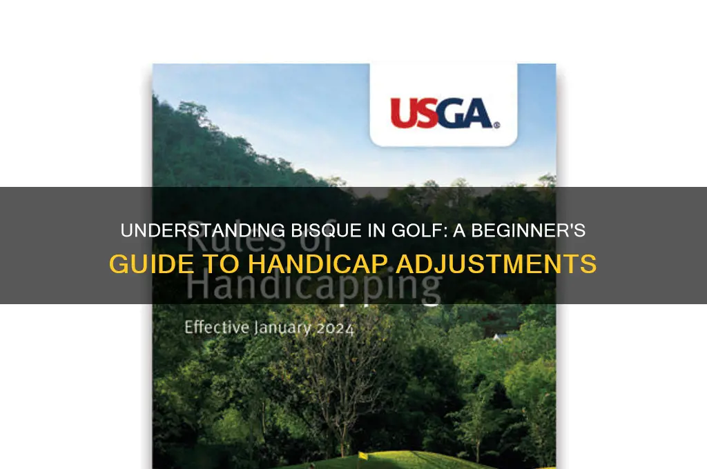 what is a bisque in golf