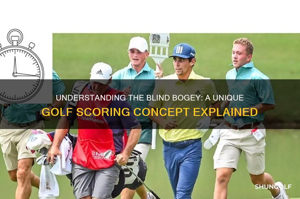 what is a blind bogey in golf