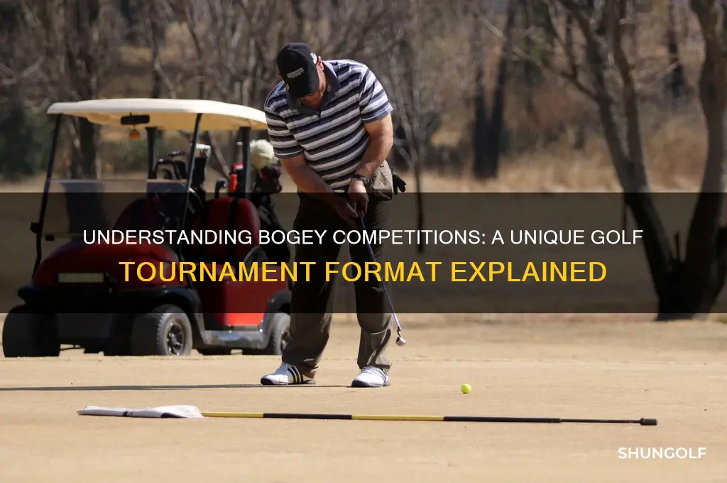 what is a bogey competition in golf