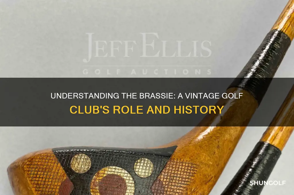 what is a brassie in golf