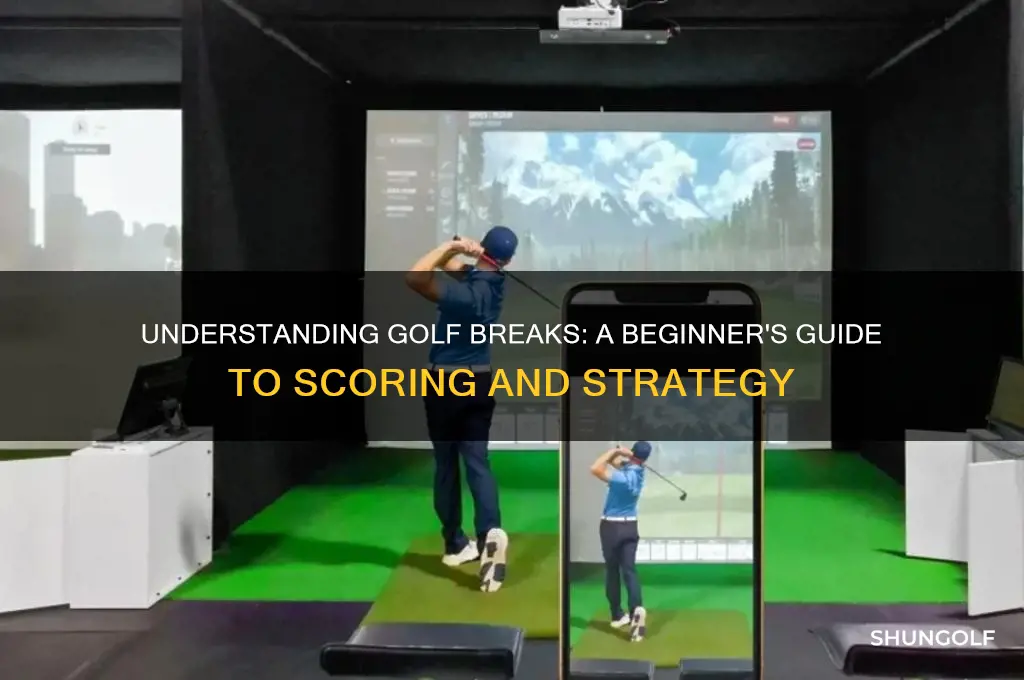 what is a break in golf